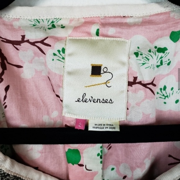 Anthropologie Elevenses Half Pass Ruffle Jacket - Picture 2 of 8